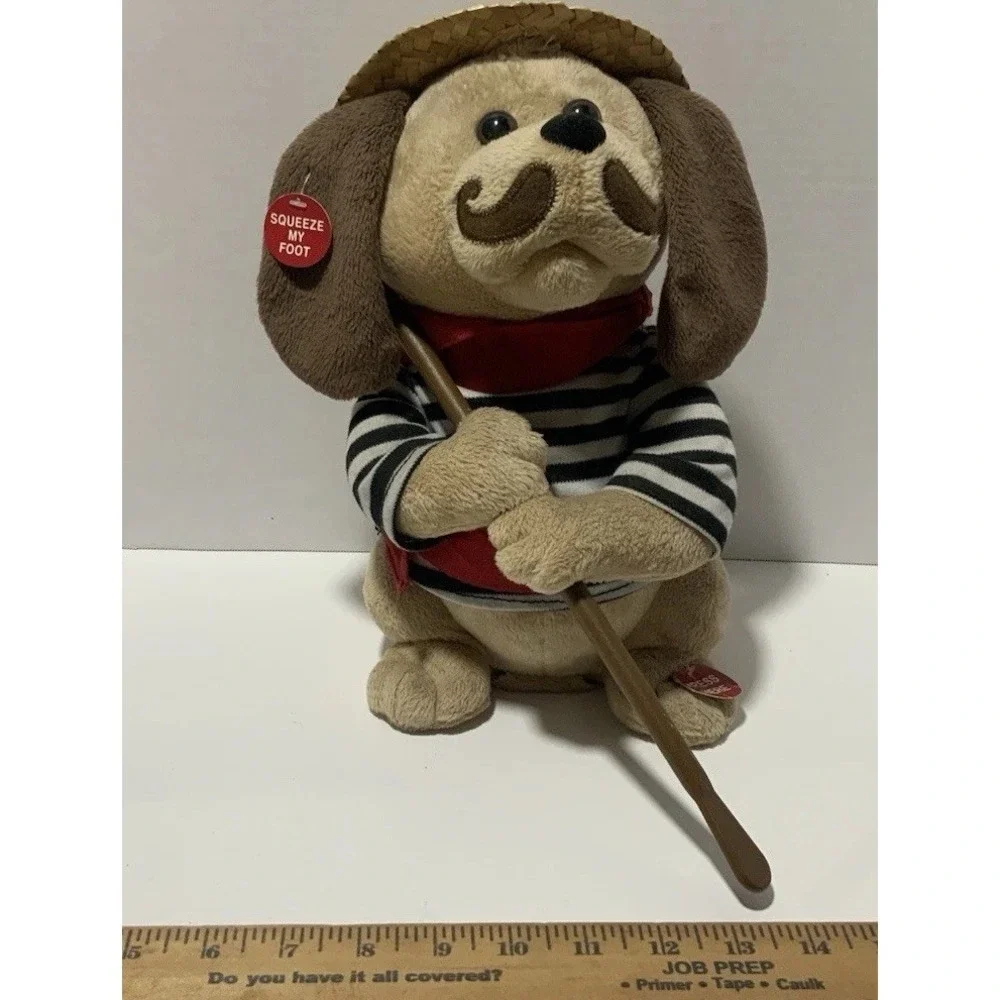 Gondolomia Sings O Sole Mio Italian English Gondolier Animated Dog Tested Works